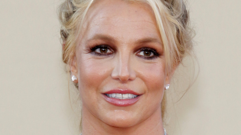 Britney Spears smiling