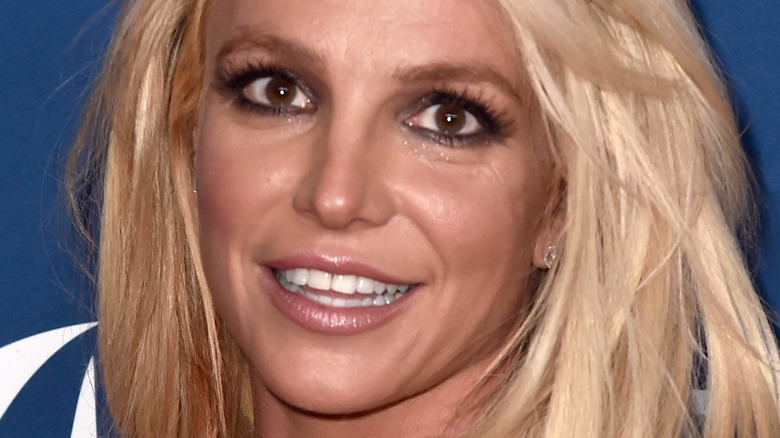 Britney Spears smiling