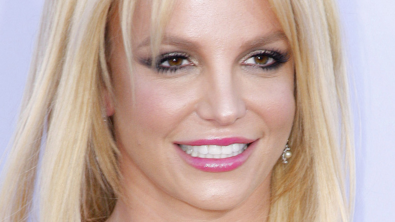 Britney Spears smiling