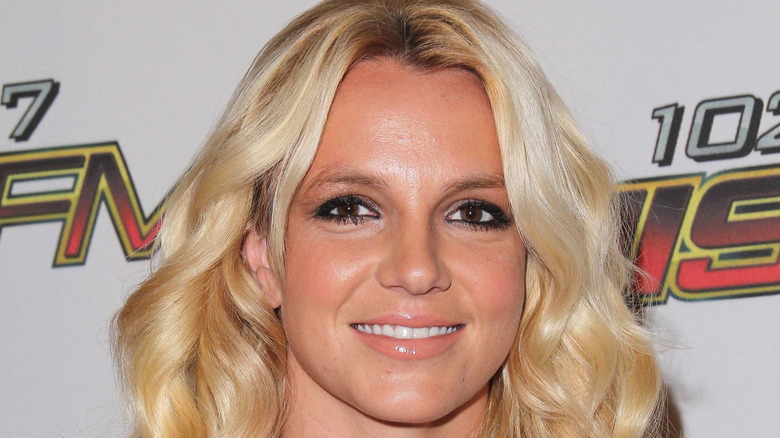 Britney Spears smiling