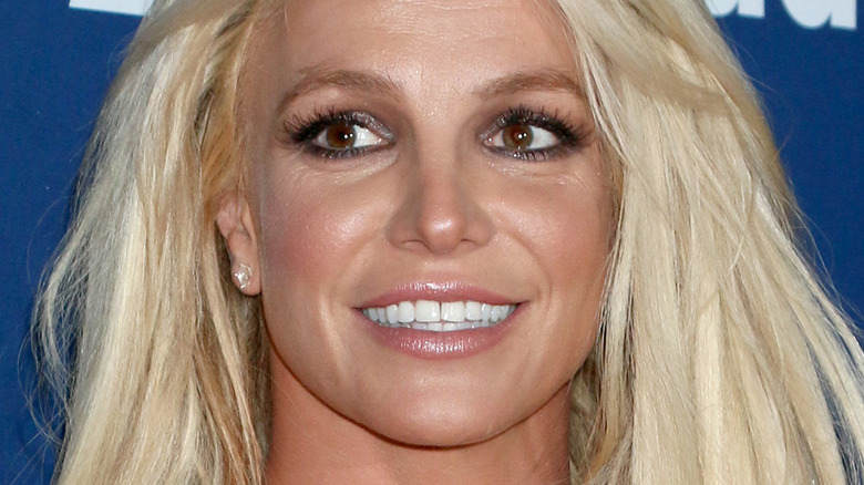 Britney Spears smiling