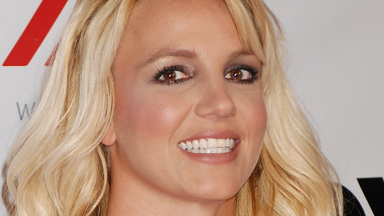 Britney Spears smiling