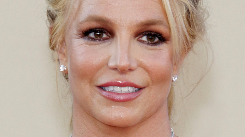 Britney Spears smiling