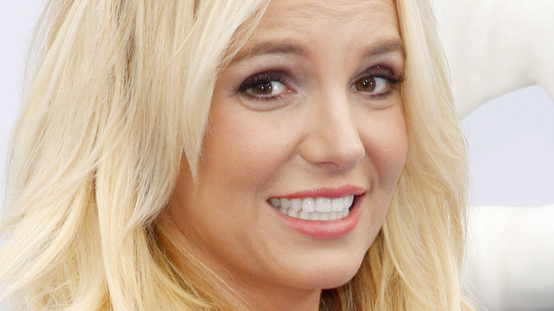 Britney Spears smiling