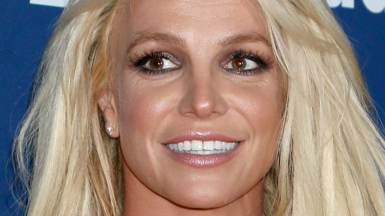 Britney Spears smiling