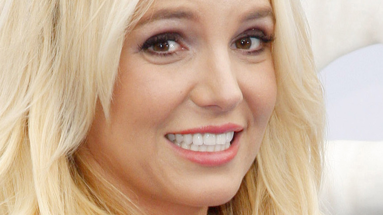 Britney Spears smiling