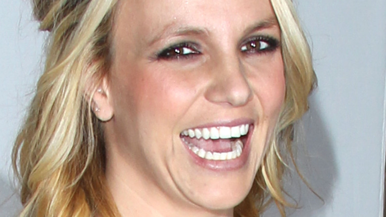 Britney Spears smiling