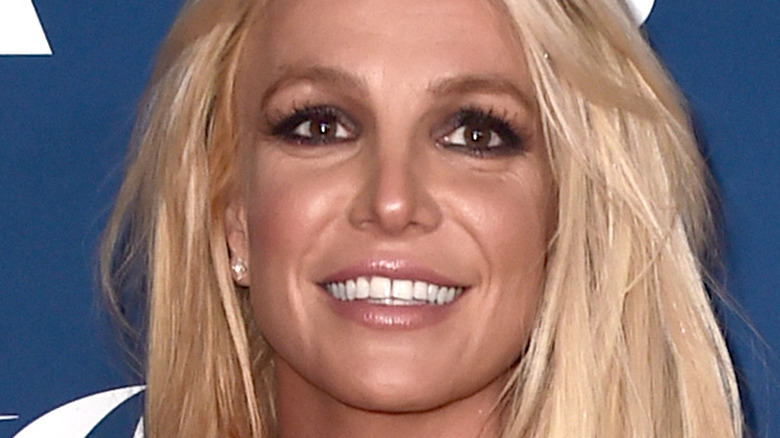 Britney Spears smiling