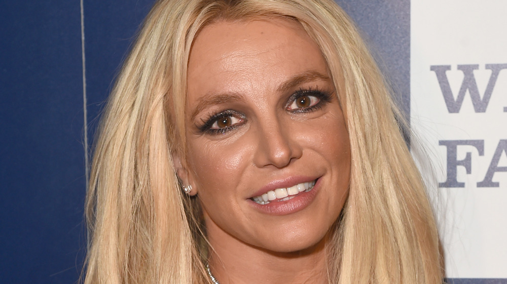 Britney Spears smiling