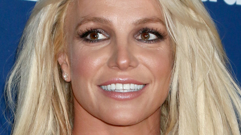 Britney Spears smiling