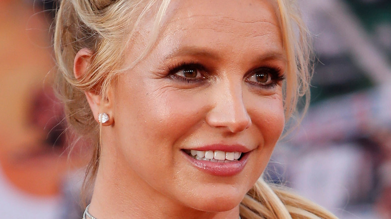 Britney Spears smiling