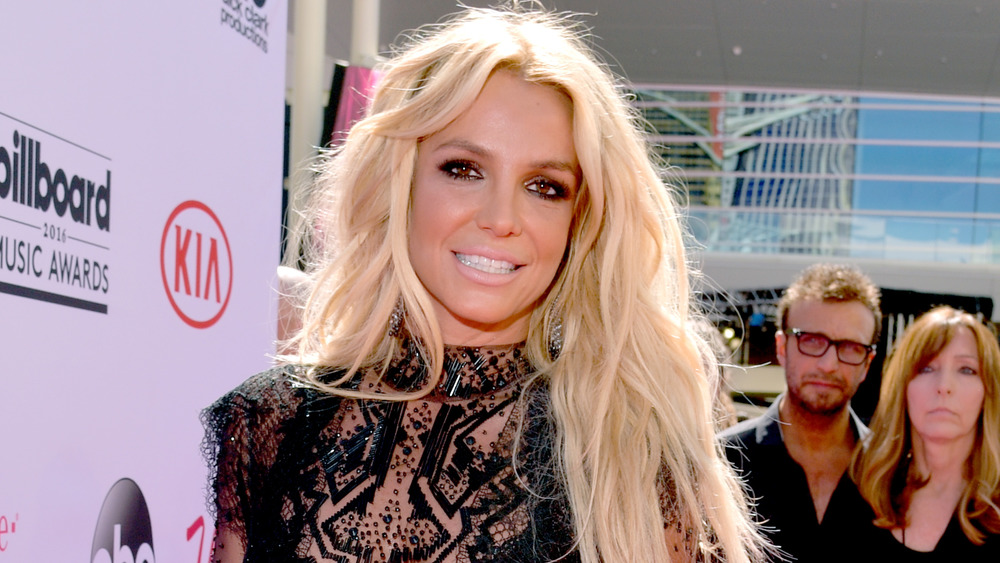 Britney Spears long hair