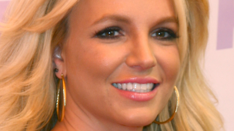 Britney Spears smiling