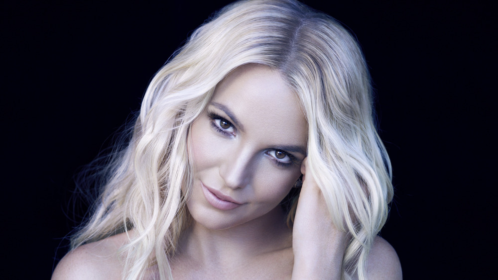 Britney Spears posing for a portrait 