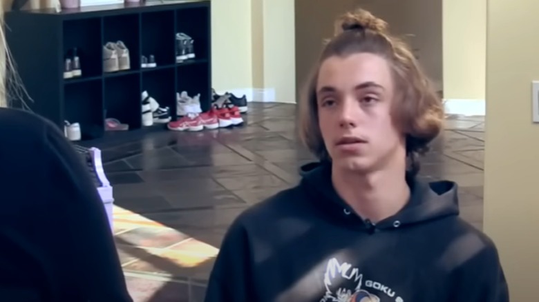 Jayden Federline long hair topknot