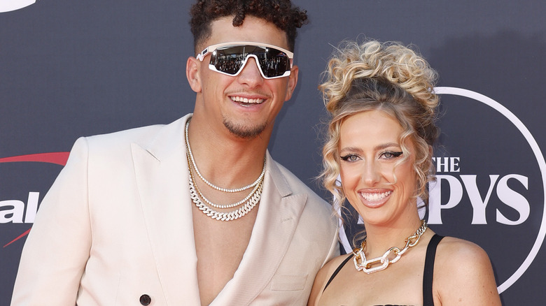 Patrick and Brittany Mahomes at the 2023 Espys