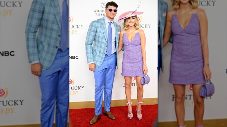 Patrick Mahomes and Brittany Mahomes at the 149th Kentucky Derby.