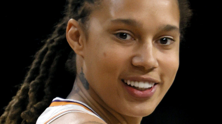 Brittney Griner smiling