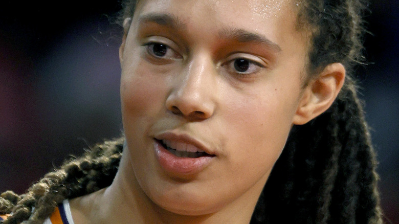 Brittney Griner smiling