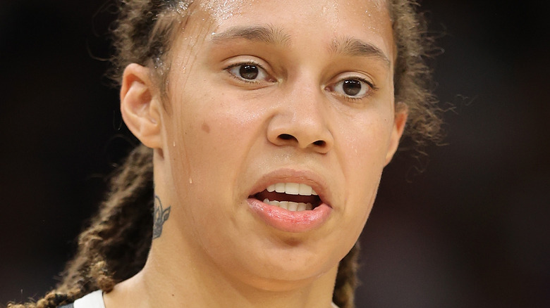 Brittney Griner posing