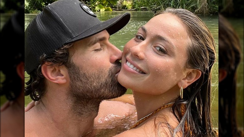 Brody Jenner kissing Tia Blanco