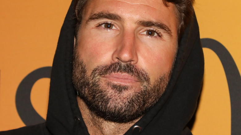 Brody Jenner smirking