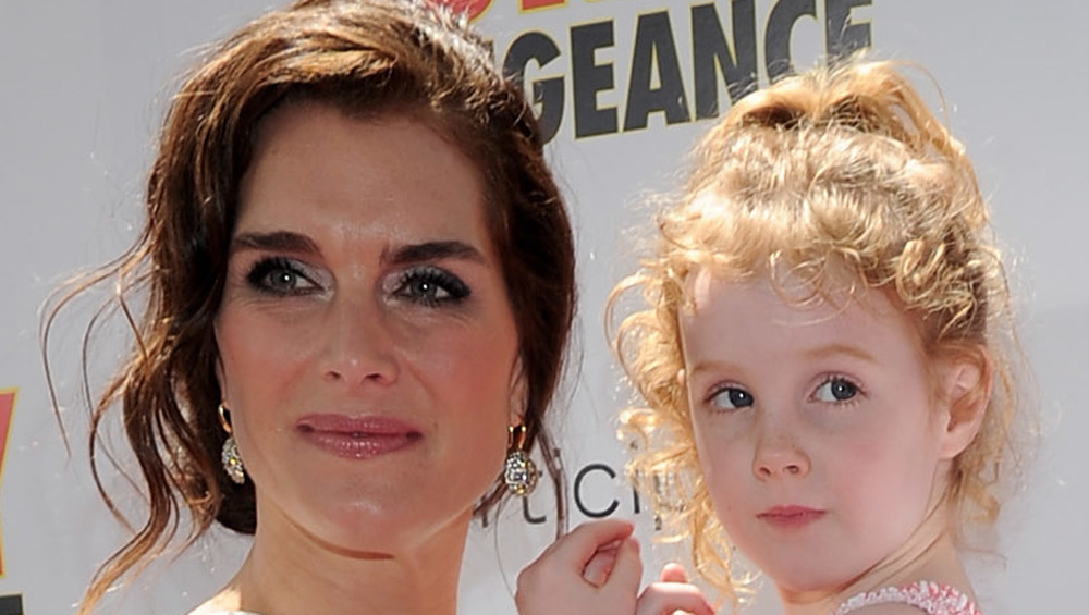 Brooke Shields and daughter Grier on the red carpet in 2010