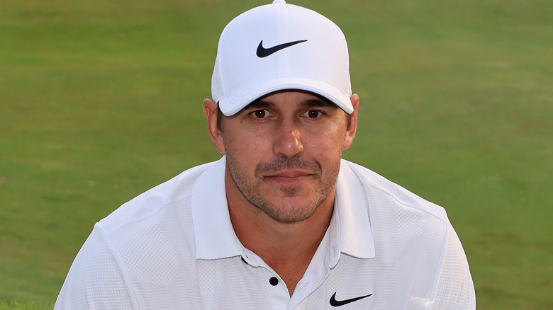 Brooks Koepka on golf course