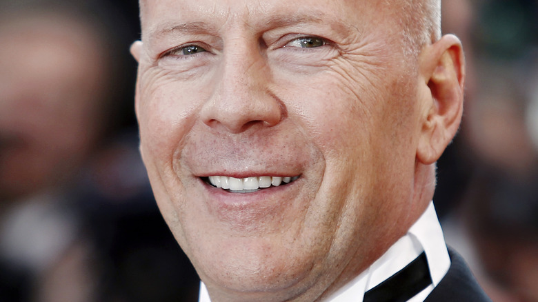 Bruce Willis smiling