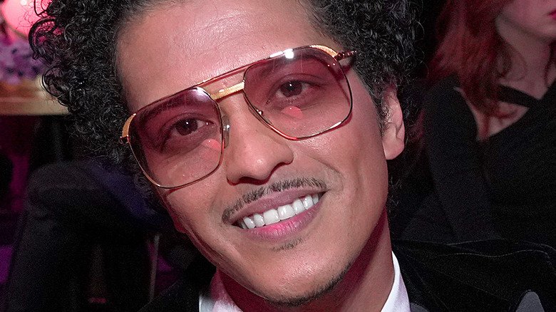 Bruno Mars smiling