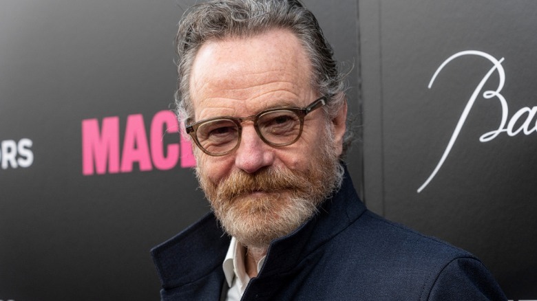Bryan Cranston wearing glasses