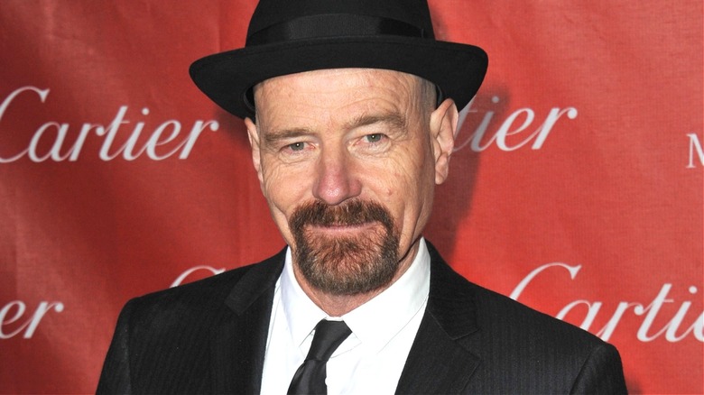 Bryan Cranston wearing a hat.