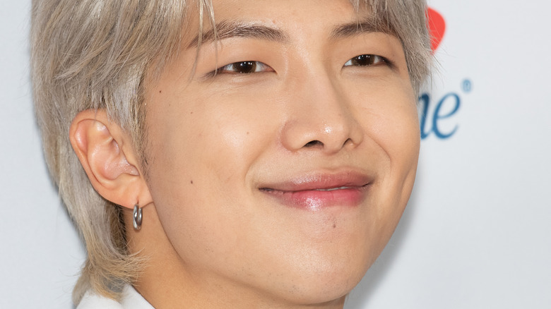 BTS' RM on a red carpet