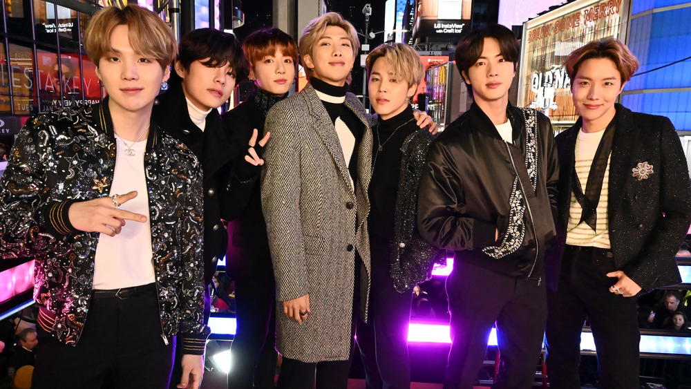 BTS in Times Square
