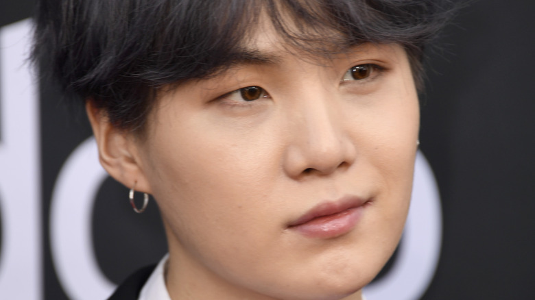 bts suga dark hair