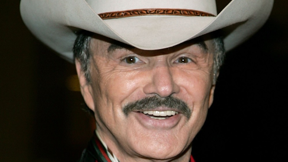 Burt Reynolds smiling