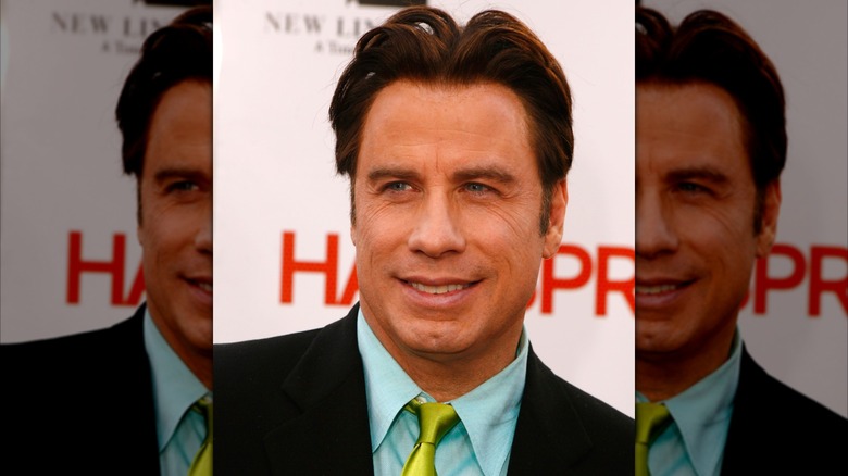 John Travolta pictured at the premiere of "Hairspray."