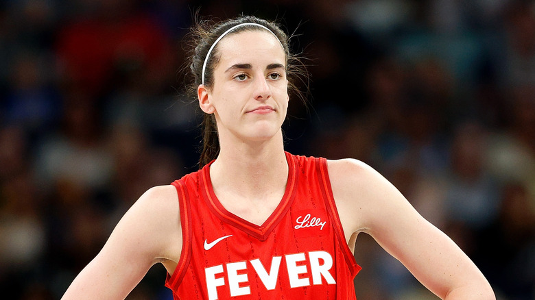 Caitlin Clark in Fever jersey 