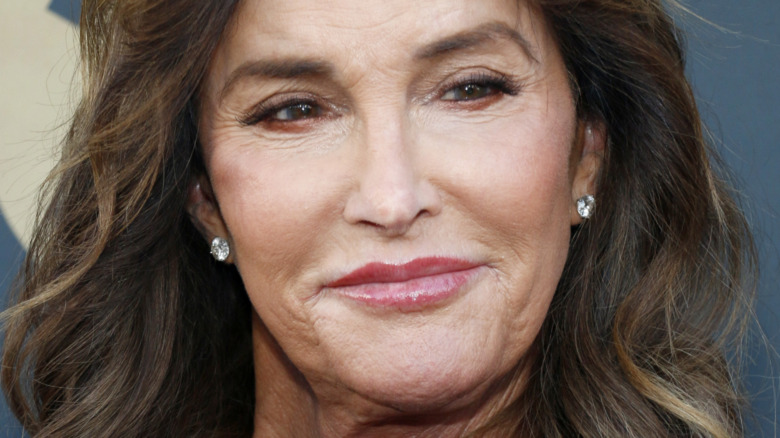 Caitlyn Jenner smirking