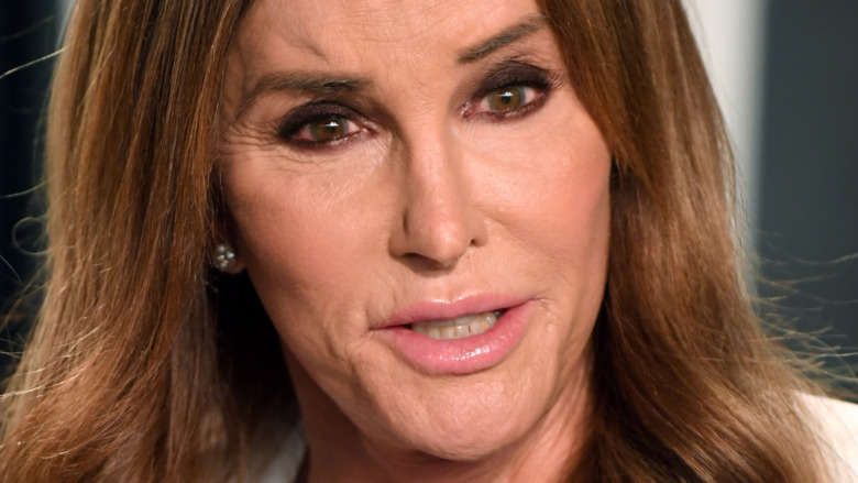 Caitlyn Jenner looking concerned