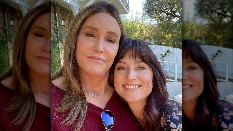Caitlyn Jenner poses with Cassandra Marino