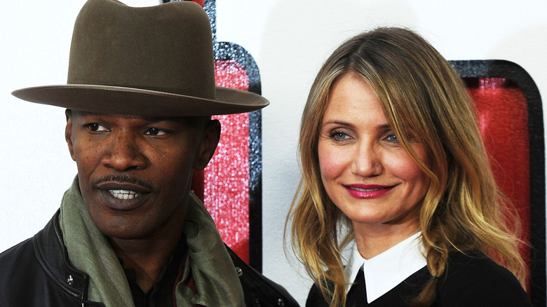 Jamie Foxx Cameron Diaz smiling