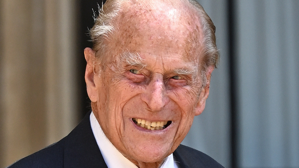 Prince Philip smiling