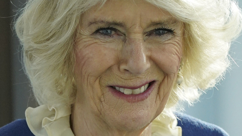 Camilla Parker-Bowles smiling