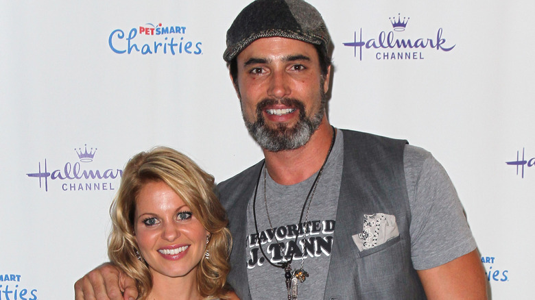 Candace Cameron Bure and Victor Webster at screening of Puppy Love