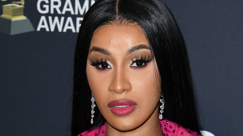 Cardi B at 2019 Pre-GRAMMY Gala