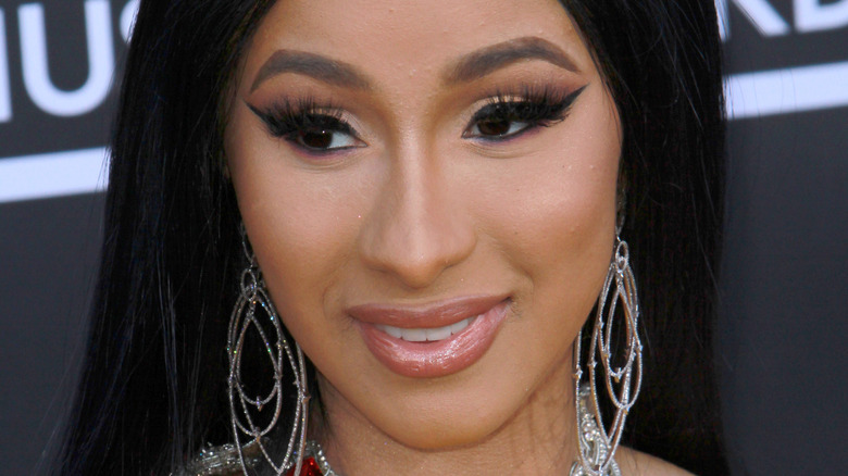 Cardi B, smiling