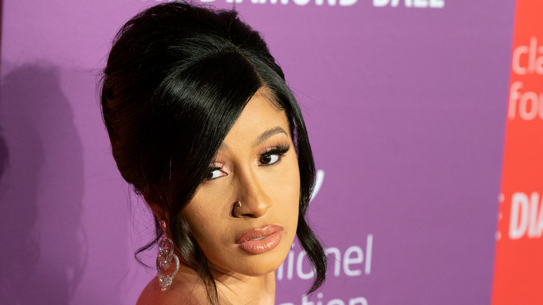 Cardi B on the red carpet