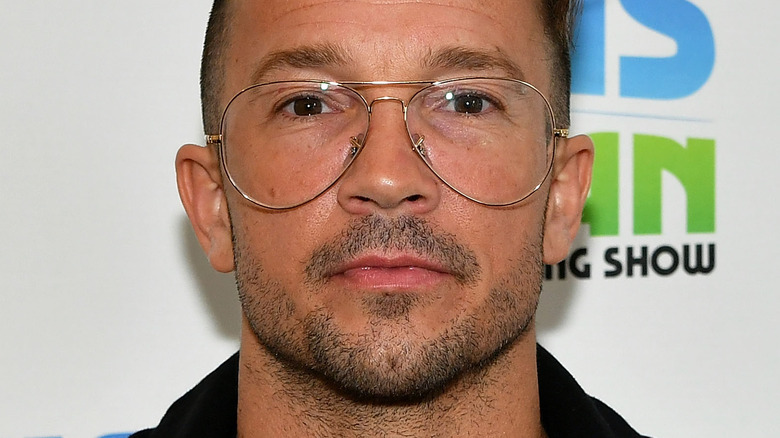 Carl Lentz in oversized pair of glasses