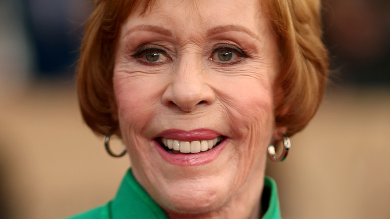 Carol Burnett smiling